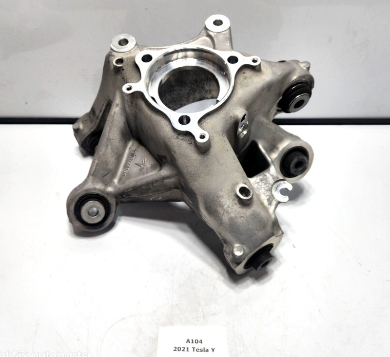 ✅ 20-23 OEM Tesla Model Y Rear Right Passenger Suspension Spindle Knuckle 30k