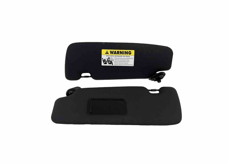 2012-2015 Mini Cooper S R59 R58 LH Driver RH Passenger Side Sun Visors Black OEM