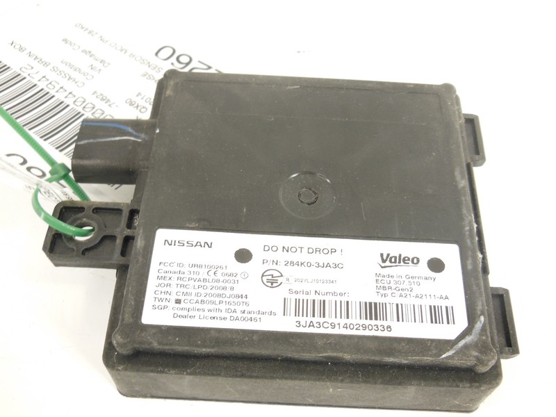 2014-2019 Infiniti QX60 Blind Spot Driver Assist Obstacle Detection Module OEM