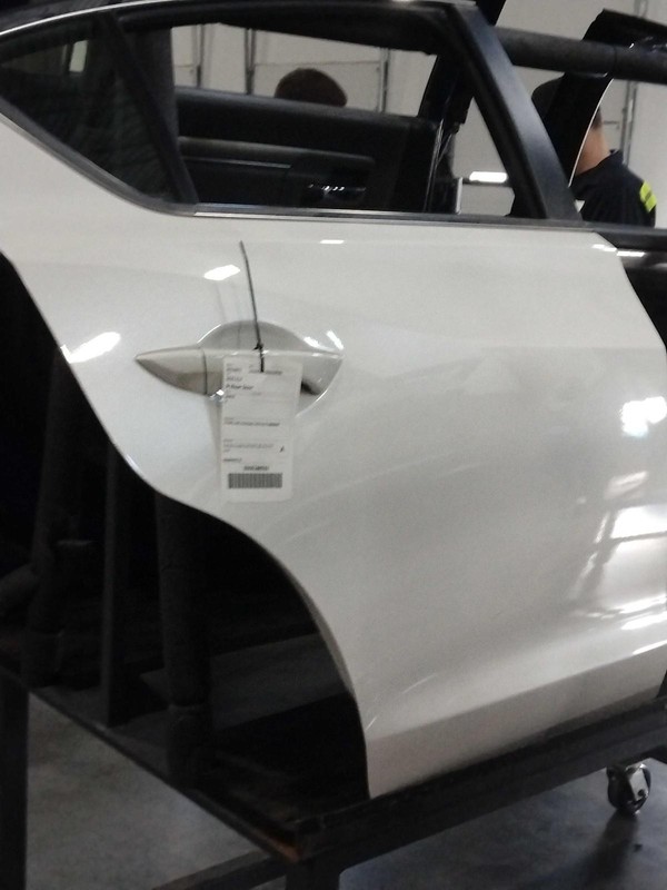 2021 Acura ILX Rear Right Door White OEM Used 75403 48000 Miles