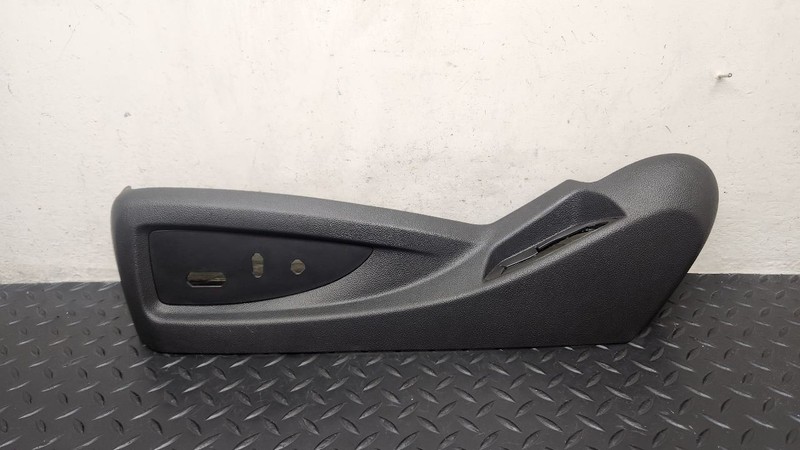 14-19 GMC Sierra Front Left Driver Seat Outer Finish Panel Black OEM 84233195