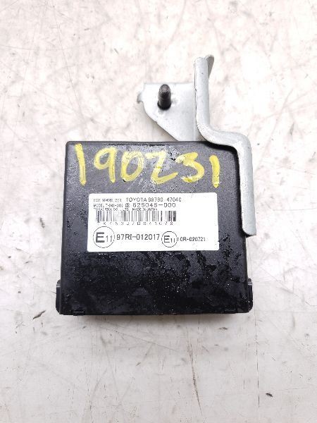 2009 TOYOTA PRIUS 1.5L FWD AT CHASSIS ECM ANTI-THEFT LOCKING CONTROL MODULE
