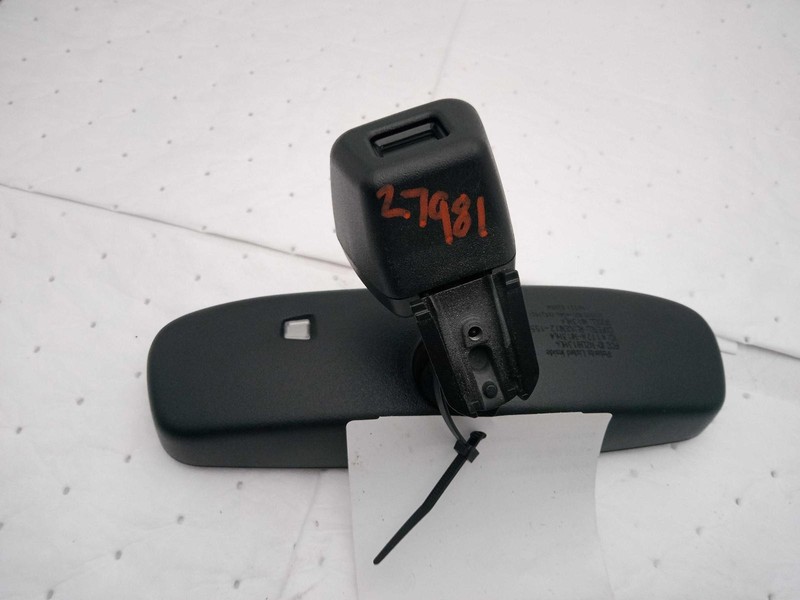 2015 INFINITI QX80 OEM White Interior Rear View Mirror, Used, 99K Miles