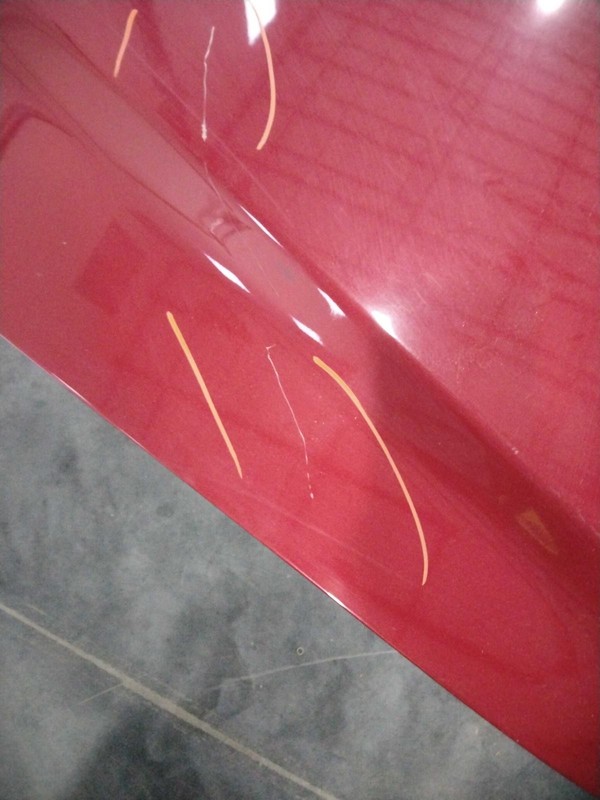 2011 Ford Escape OEM Hood Panel Red Scratches Paint Chips 4DR SUV