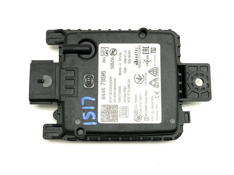 Right Passenger Rear Blind Spot Radar Module 2020-2024 Buick Encore GX 86588