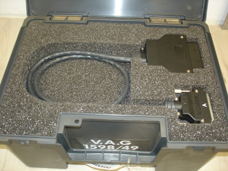 Volkswagen Audi test box kit vag1598/49 (ABS) adapter OEMin case