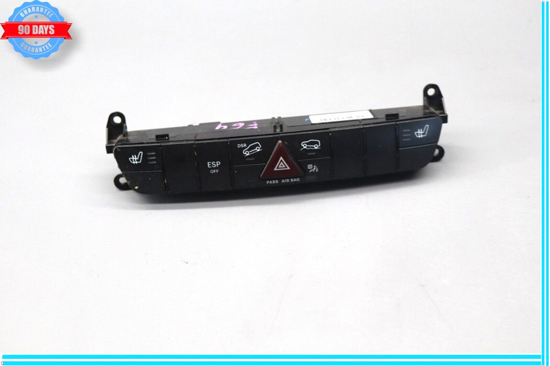 06-12 Mercedes ML550 GL450 W164 Dash Hazard Heated Seats ESP Control Panel Oem