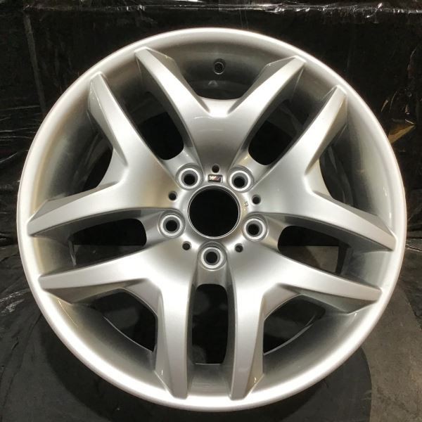 2004-2010 BMW X3 59564 Wheel 18 x 8 5 V Spoke Rim Hyper Silver 36113415614