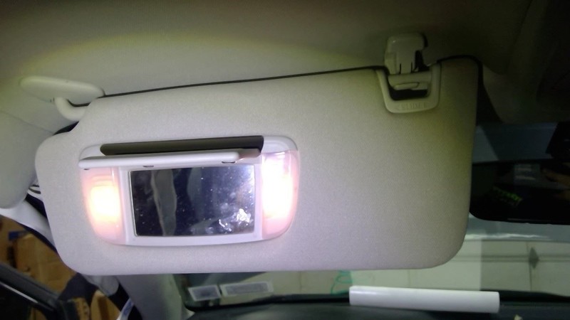 Driver Left Sun Visor Sedan Fits 15-25 LEGACY 1781996