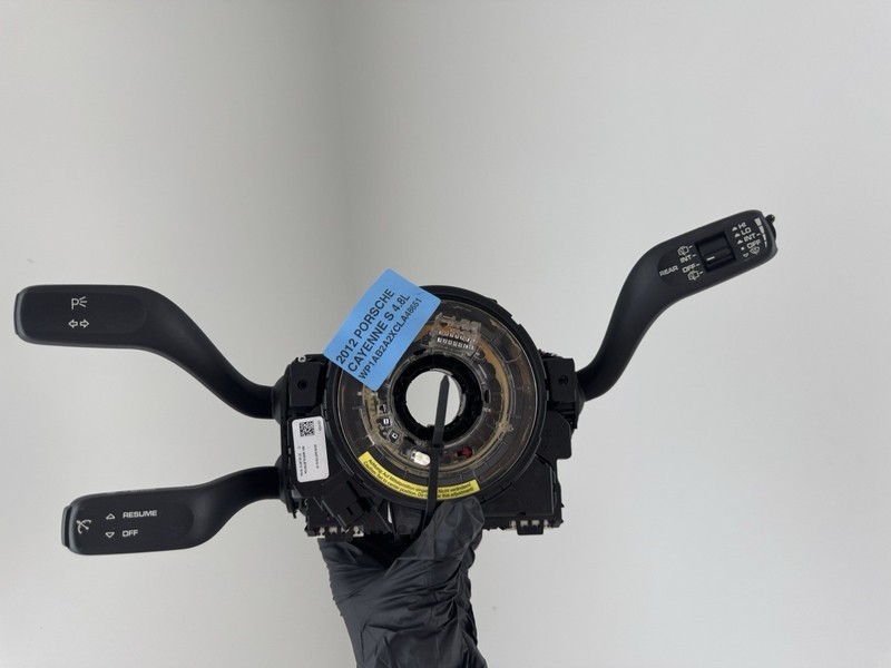 2011-2013 Porsche Cayenne Front Steering Column Switch Black 7P5953507 Oem