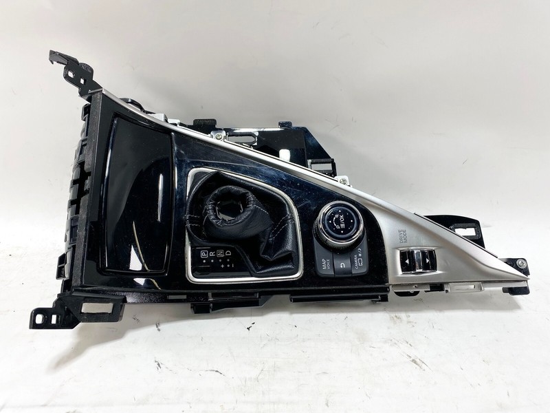 14-18 INFINITI Q50 CENTER CONSOLE GEAR SHIFT INDICATOR TRIM COVER PANEL ASSY OEM