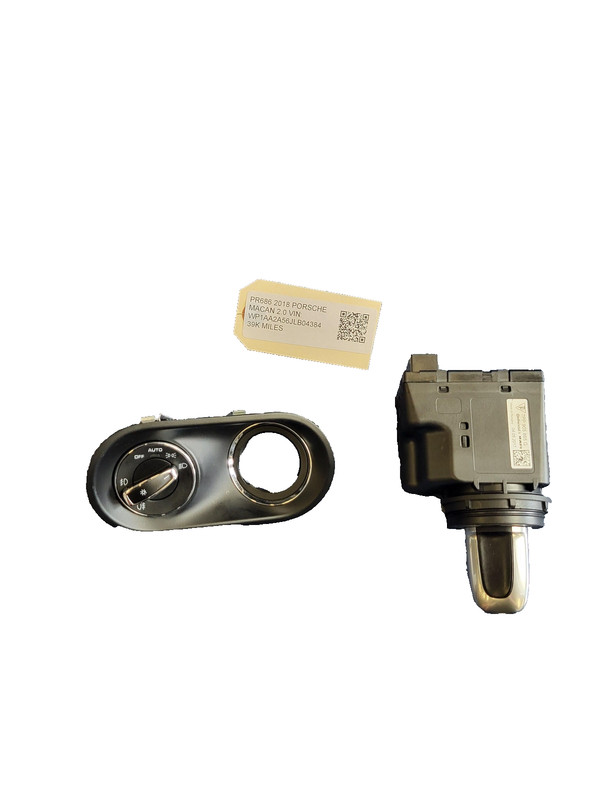 Used Oem Porsche Ignition & Headlight Switch Panel for 2017-2018 Macan 2.0L AWD