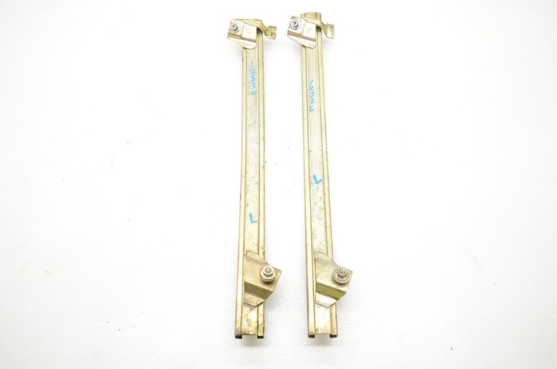 87-89 Nissan 300ZX Z31 Pair of Driver Left Front Door Window Tracks
