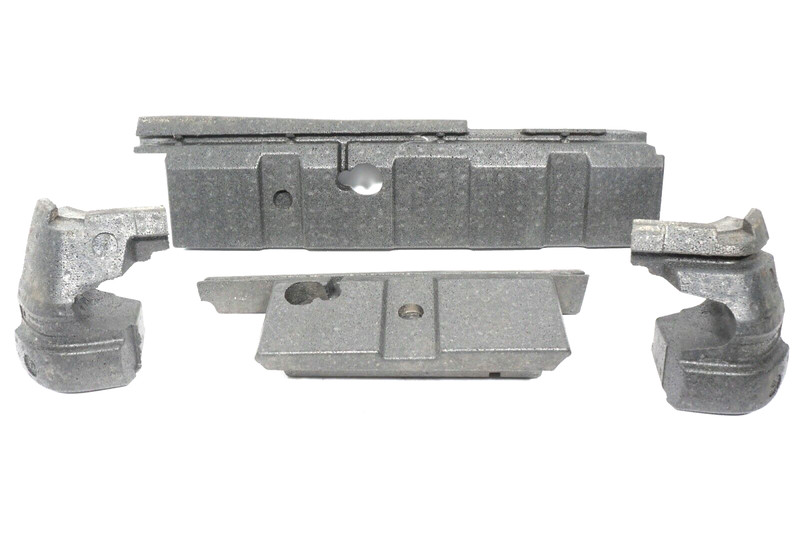 94 95 96 97 98 99 MERCEDES S420 REAR BUMPER ABSORBER FOAM SET OF 4 OEM