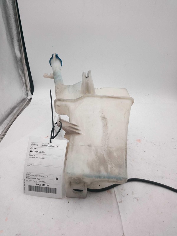 2014 KIA RIO Washer Fluid Reservoir OEM 1.60L White 128K Miles 985101W010