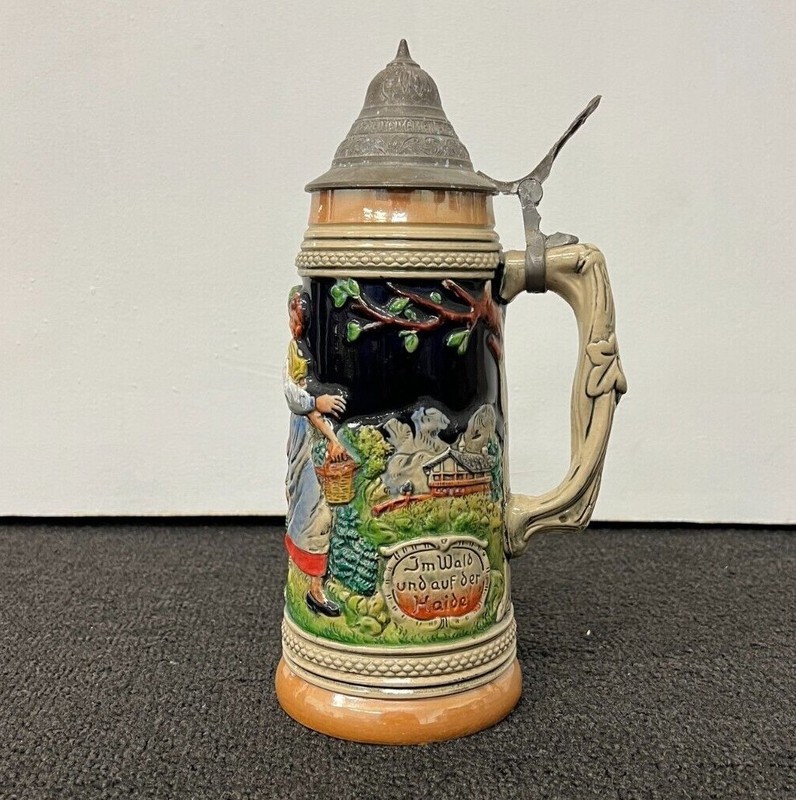 Vintage Albert Jacob Thewalt Stein Serving Pitcher
