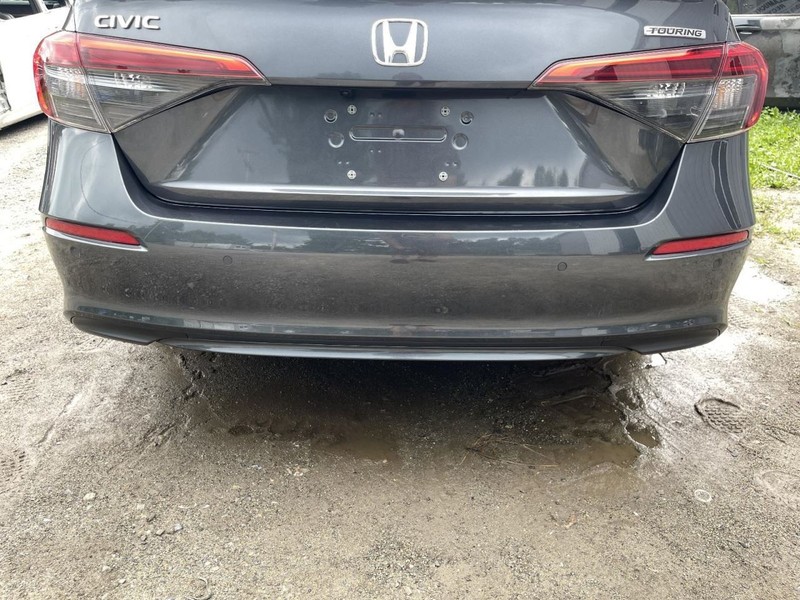 2022-2024 Honda Civic Rear Bumper Cover Minor Tiny Gauges Gray