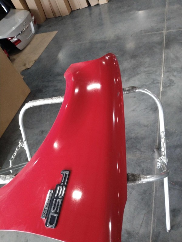 1998 Ford F250 Pickup Left Fender Red 568592 Used 112K Miles