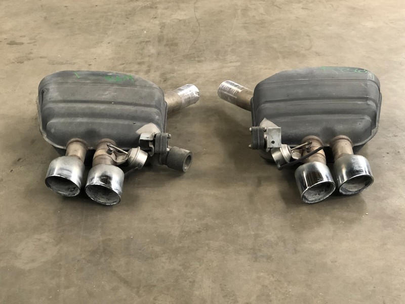 13 14 15 BMW Alpina B7 F01 F02 Muffler Set Left & Right 4.4L 1369 OEM