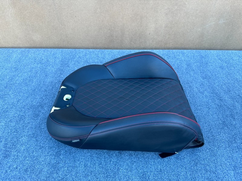 GENESIS G70 2019-2025 OEM FRONT RIGHT PASSENGER UPPER SEAT SKIN ASSEMBLY HEATED