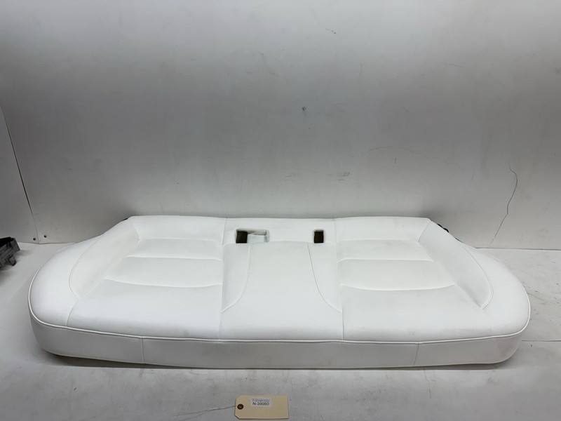 17-23 Tesla M 3 Rear Lower Bench Seat Cushion Gen 2 White 1452685-00 39060 UP