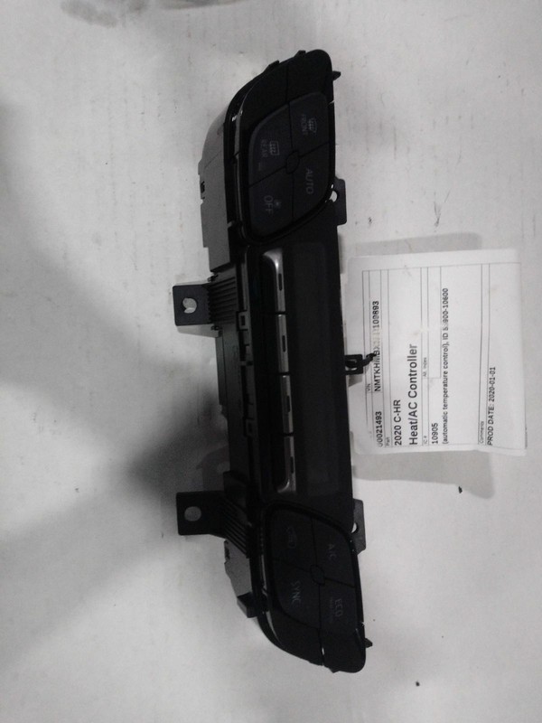 2020 Toyota C-HR A/C Selector Switch OEM Grey 5590010600 35K Miles