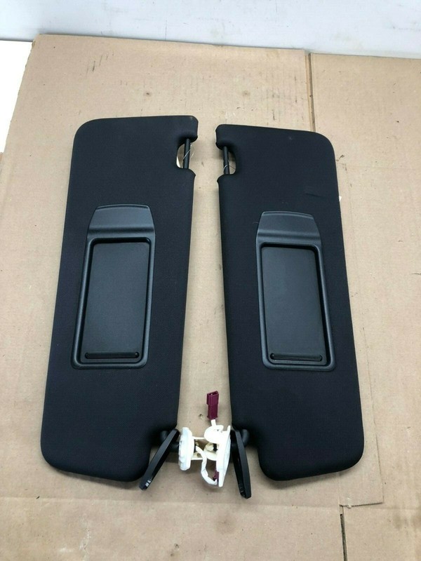 2010 - 2015 BMW 750LI F02 FRONT LEFT & RIGHT SUNVISOR SUN VISOR SET OF 2 OEM