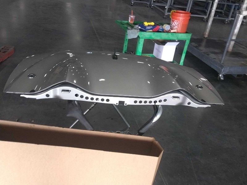 2007 Saturn Sky Deck Lid Silver OEM Used 2DR Conv 59000 Miles 15923830