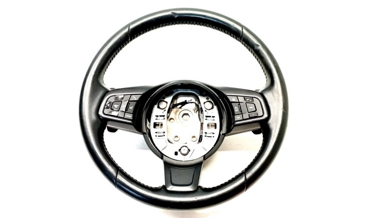 17-20 JAGUAR X760 XE F-PACE 16-20 XF STEERING WHEEL PADDLESWITCH HEATED OEM 09