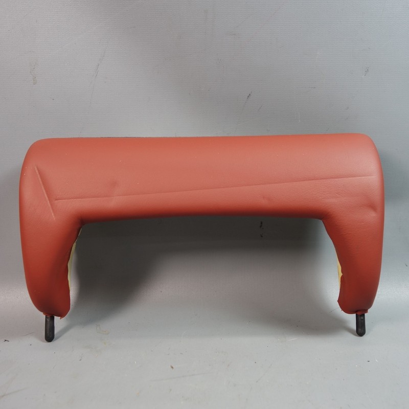 08-13 BMW E92 M3 Rear Seat Bottom Center Trim Cushion Padding Fox Red Leather OE