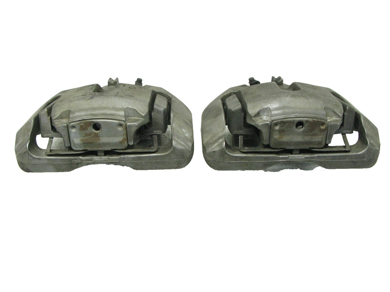 11-19 BMW F10 535i 640i ABS DISC BRAKE CALIPER LEFT RIGHT FRONT SET OEM 050421