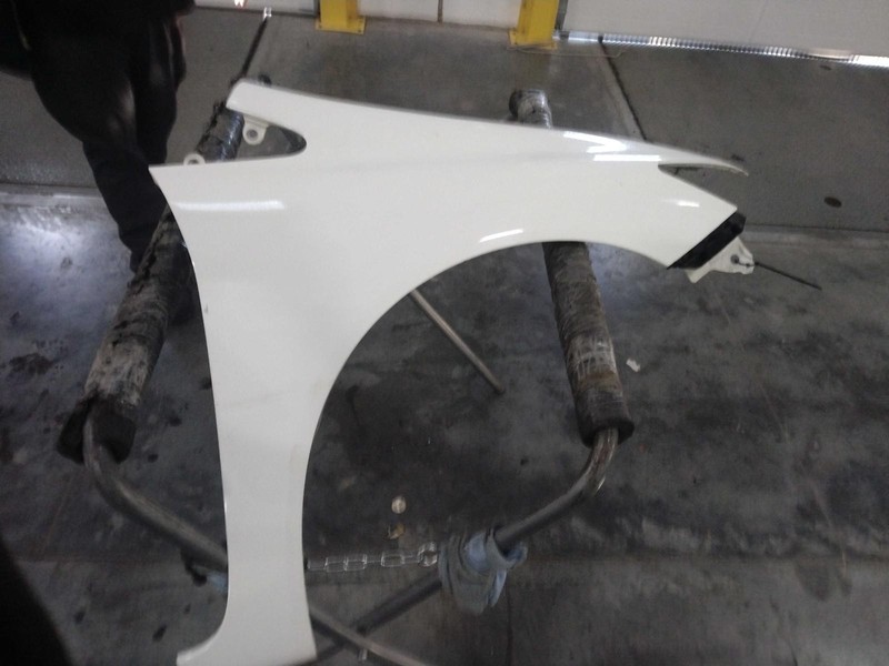 2012-2015 Honda Civic Right Fender White Light Scratches OEM 292730