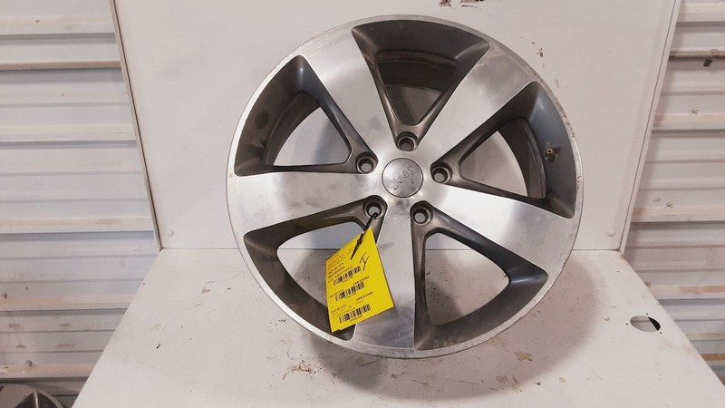 2014-2016 Jeep Grand Cherokee Wheel Rim 20x8 5 Spoke Polished with Gray Pockets