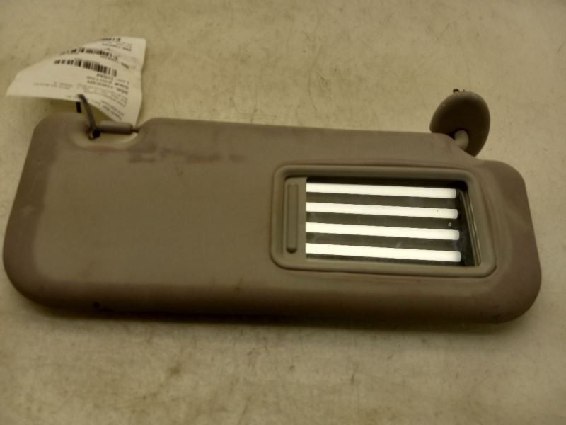 08-14 SCION XD PASSENGER SIDE SUN SHADE VISOR ASSEMBLY