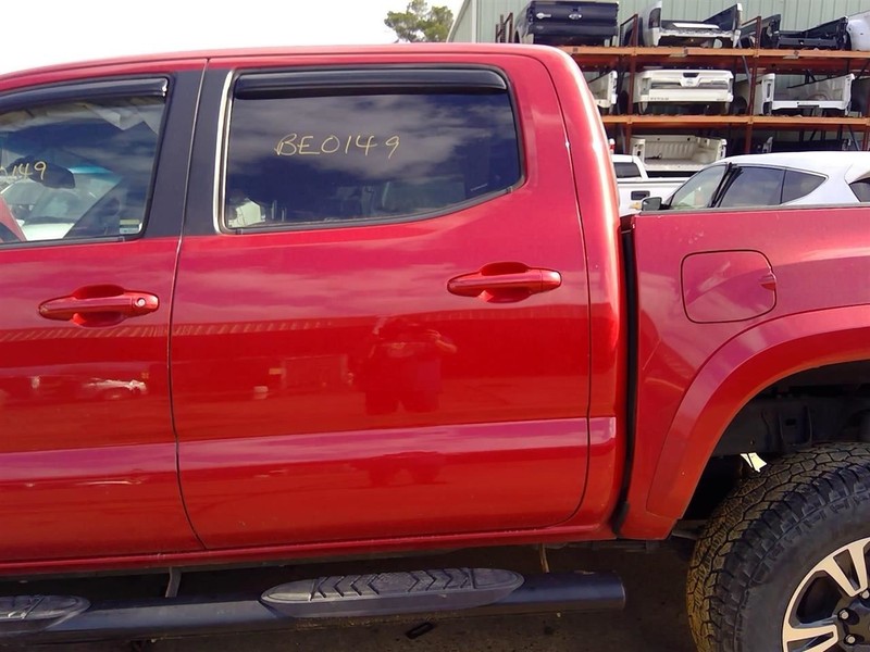 Driver Rear Side Door Crew Cab 4 Door Electric Windows Fits 16-19 TACOMA 587622
