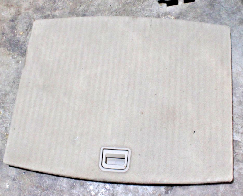 09-17 Audi A4 Wagon Rear Trunk Boot Floor Board Carpet Ivory Oem