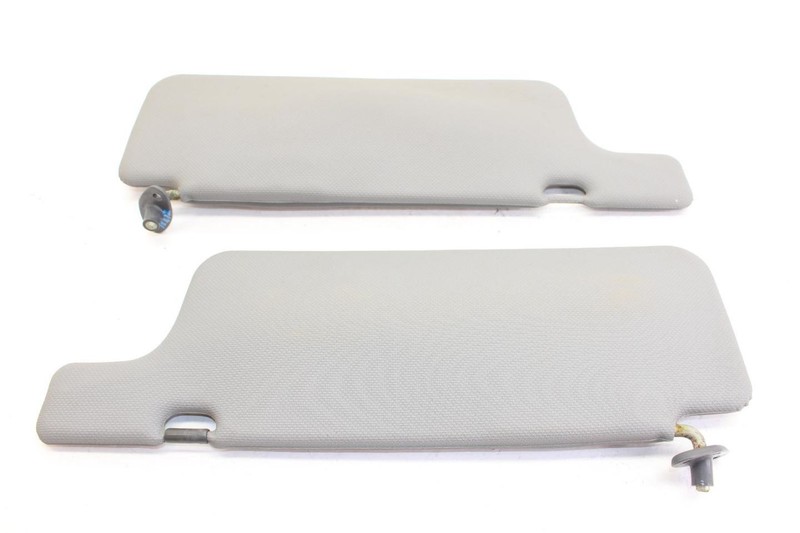 90-93 Mazda B-2600 Gray Pair of Left and Right Sun Visors