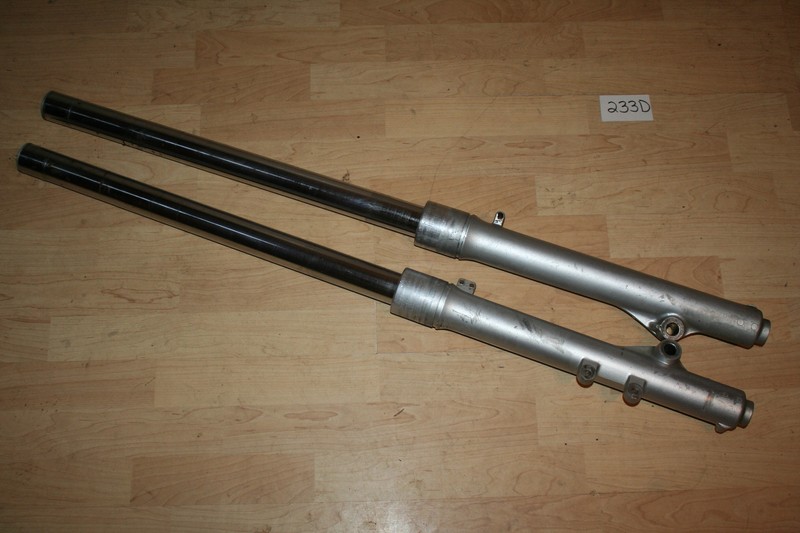 1989 Kawasaki KDX 200 Front Fork Tubes Suspension OEM 89 A