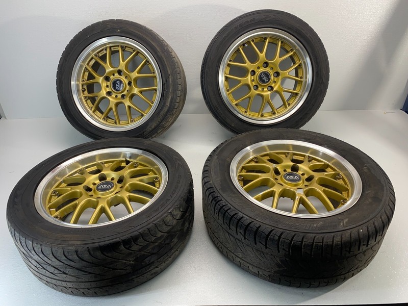 BMW ASA AR1 Licensed By BBS 16 Inch Front & Rear Sport Wheels Rim Tire Set! ✅