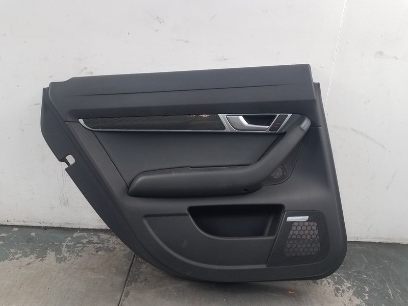 2007 Audi S6 Quattro C6 Left Rear Driver Door Panel #5876 Y5