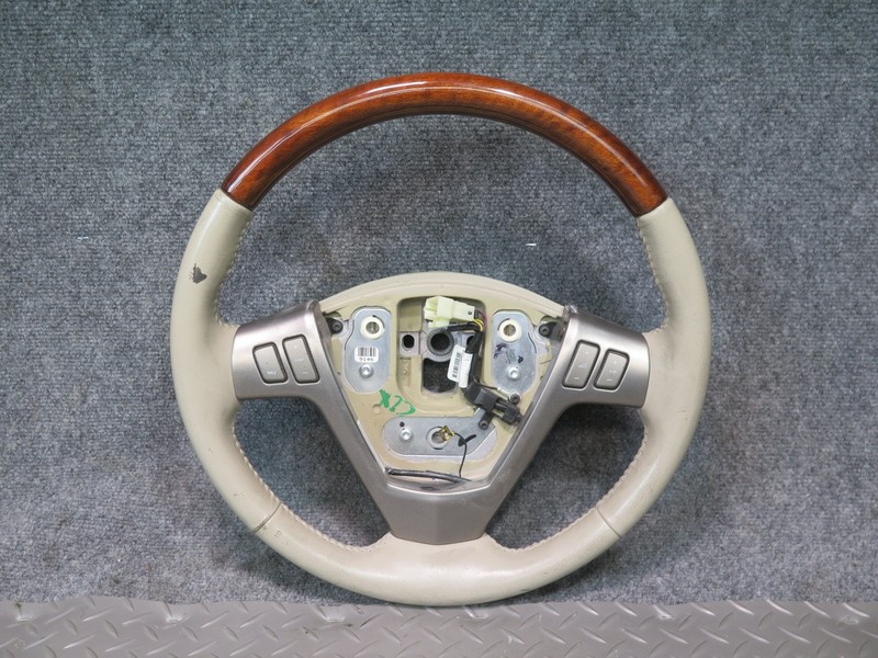2004-2007 CADILLAC XLR LEATHER WOOD STEERING W CONTROLS