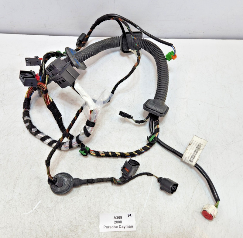 ✅ 2006-2008 OEM Porsche Cayman 987 Front Left Driver Side Door Wiring Harness