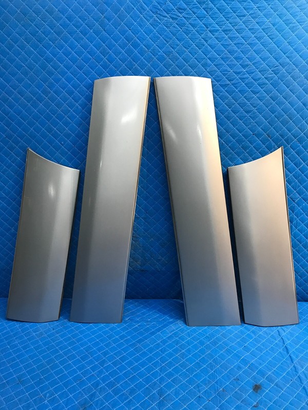 95-99 LEXUS LS400 FRONT REAR LEFT RIGHT DOOR LOWER MOLDING TRIM COVER OEM SET