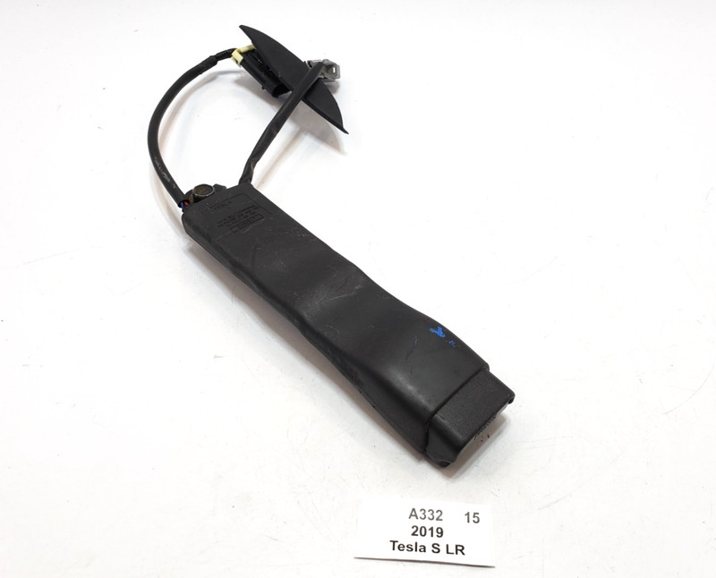 ✅ 12-20 OEM Tesla Model S X Front Right Passenger Side Seat Belt Buckle Black*