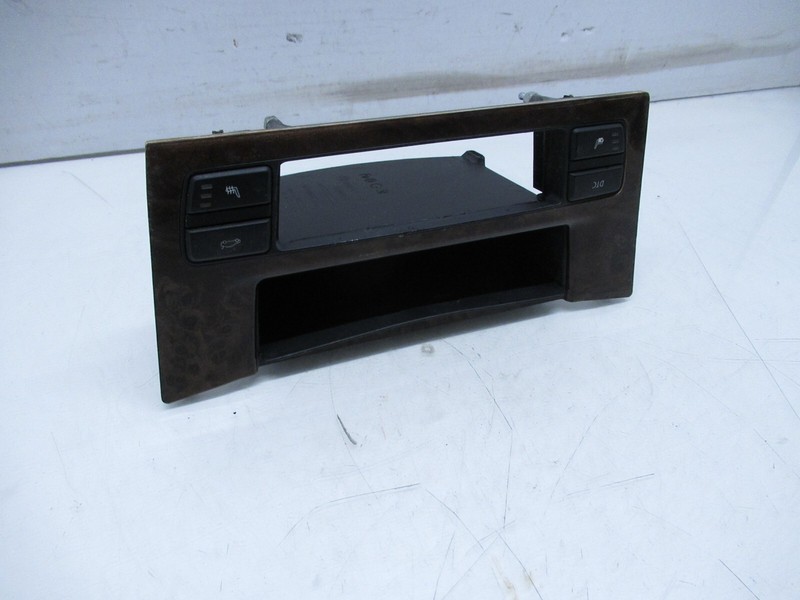 08-10 BMW E60 E61 5 SERIES CENTER CONSOLE DASH HEATED SEAT DTC SWITCH W TRIM OEM