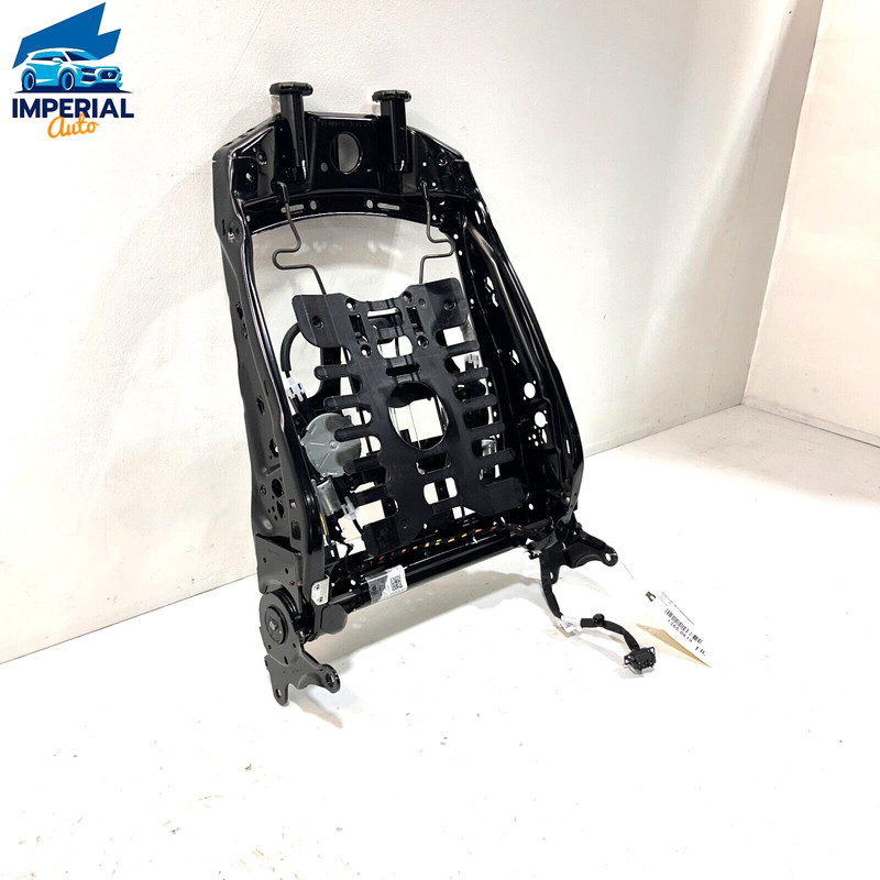 2012 - 2018 AUDI A6 FRONT LEFT DRIVER SEAT UPPER TRACK FRAME W/ MOTORS OEM