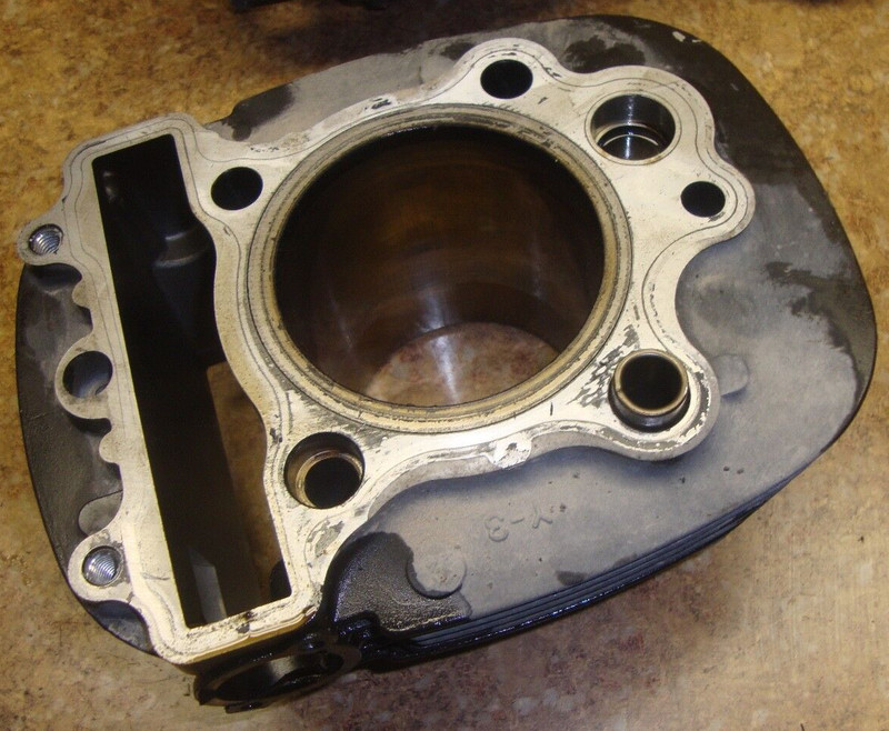 2002 Yamaha XVS650 XVS 650 A V Star Engine Front Cylinder Jug Barrel Motor Vstar