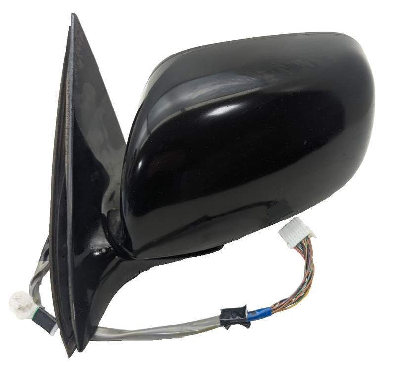 01-06 Lexus LS430 Driver Side View Mirror Black