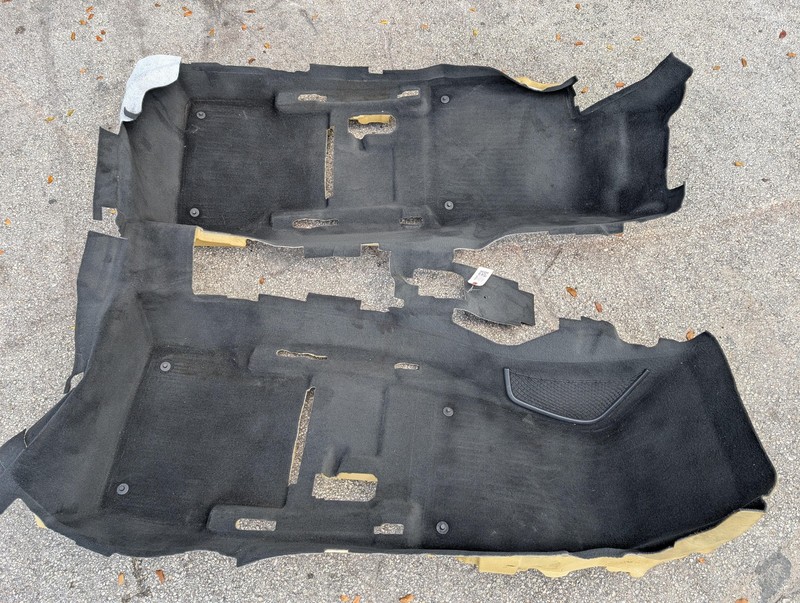 Front Floor Covering Carpet 2019 Audi A7 2020 2021 2022 2023 2024