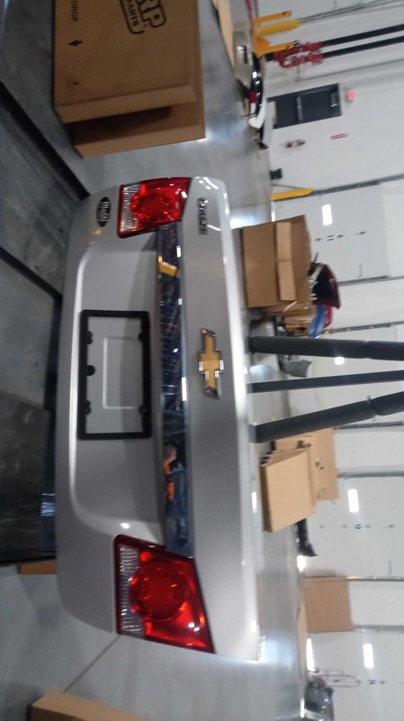 Chevrolet Cruze 2012 Trunk Lid Silver 95213159 8866